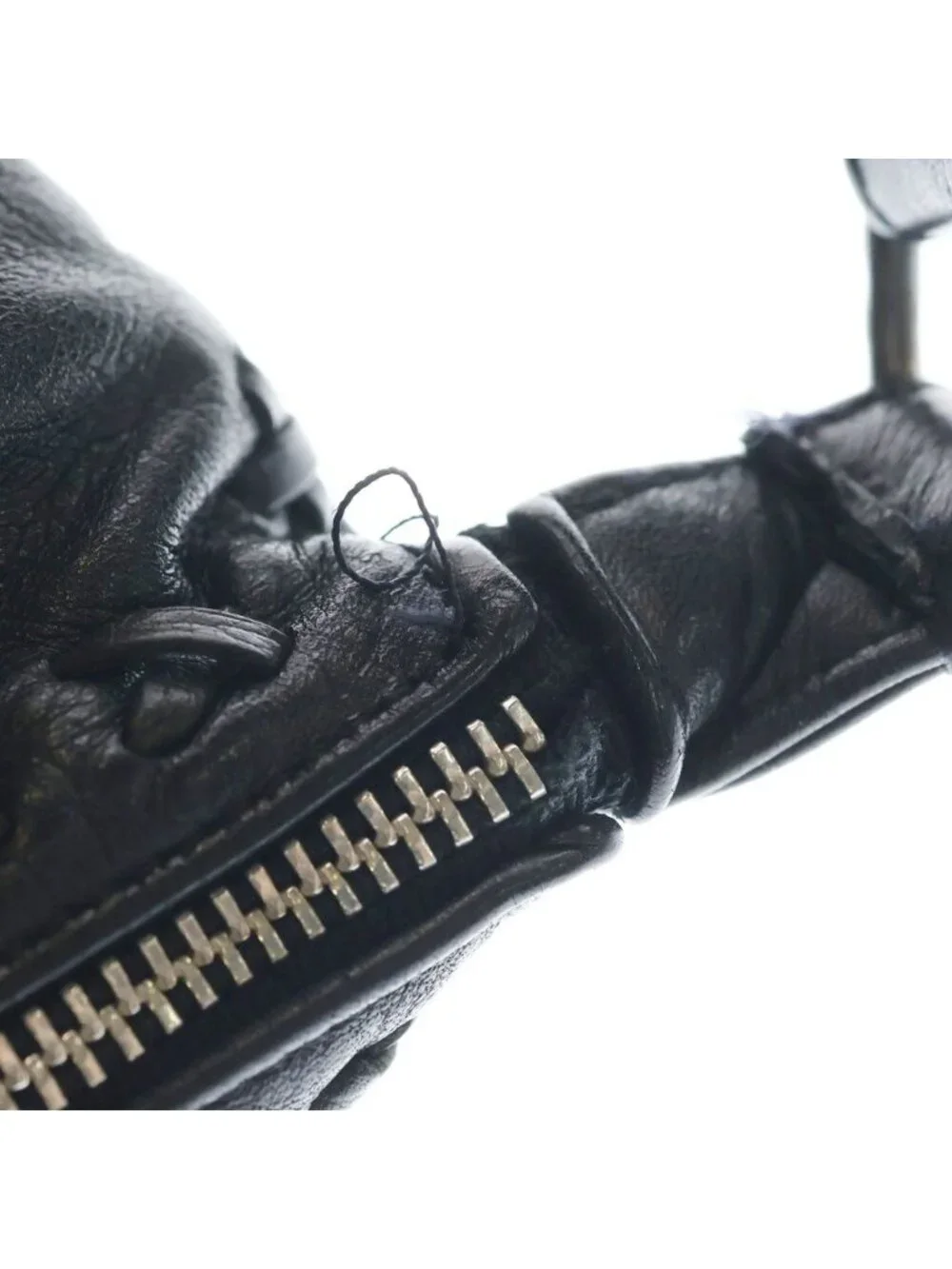 Chrome Hearts Gunslinger Belt Daga Zip Up Leather Shoulder